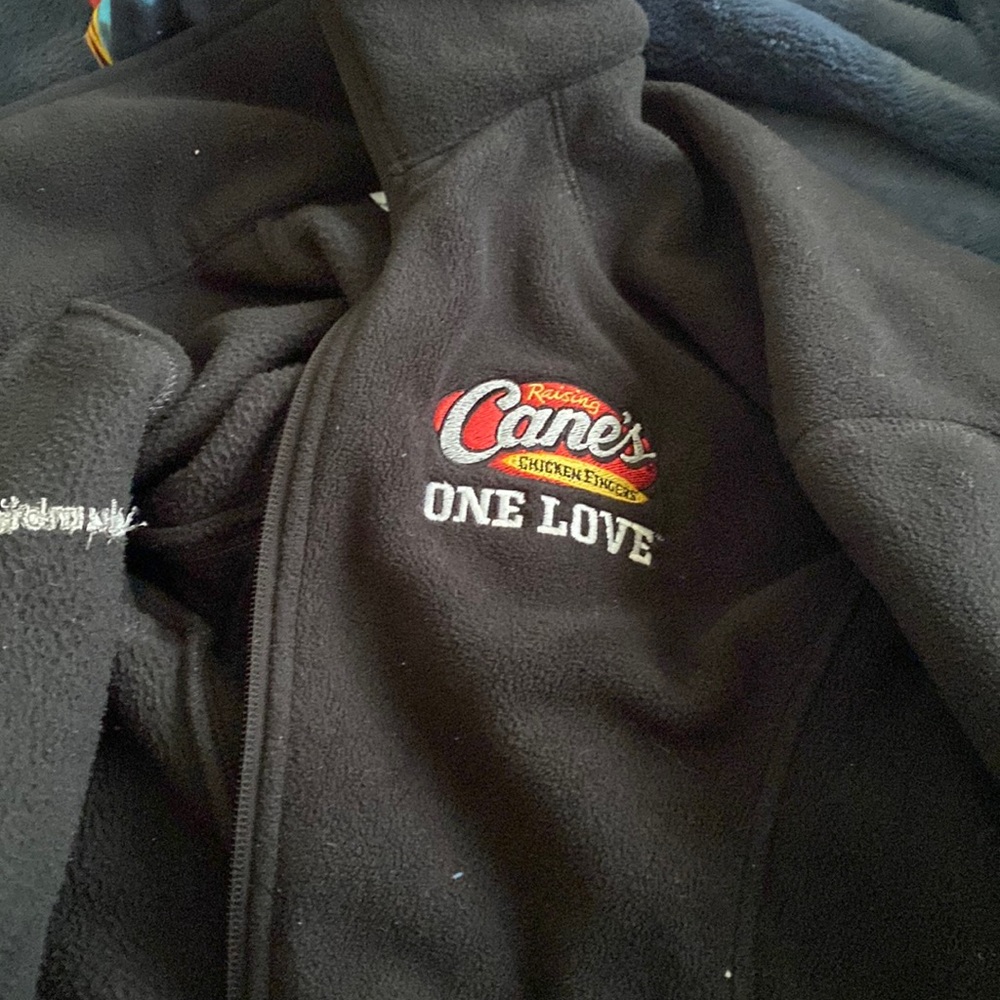 Raising cane’s Columbia jacket